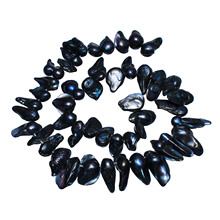 Pepitas de Cuentas de Perlas de agua dulce barrocas cultivadas Azul 12-21mm aprox. 0,8mm vendidas por hebra de 15 pulgadas 2024 - compra barato