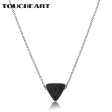 TOUCHEART-collares y collares de cuentas de Lava triangulares personalizados para mujer, cadena de dijes, collar de lujo de diseñador, SNE180027 2024 - compra barato