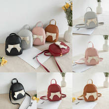Women Girls Mini Faux Leather Backpack Rucksack School Bag Travel bag New 2024 - buy cheap