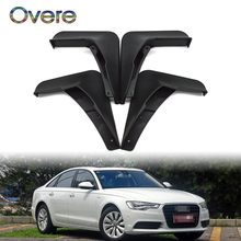 Overe Car Front Rear Mudguards For Audi A6 C7 2011 2012 2013 2014 2015 Sedan Mud Flaps Accessories Splash Guard Car-styling 2024 - buy cheap