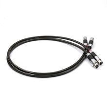 Pair  Yarbo SP-PSC-3C Pure Silver XLR Audio Cable with Carbon Fiber XLR Connectors 2024 - buy cheap