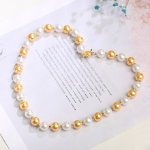 New Fashion Elegant Multicolor Shell 8mm and 10mm Imitation Necklace 40/45/50/55cm shell Beads Bohemian style Jewelry for women 2024 - buy cheap