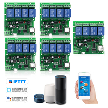 Ewelink inteligente módulo de controle remoto sem fio interruptor wi-fi com escudo temporizador telefone app controle remoto 2024 - compre barato