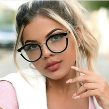 MINCL/2019 Hot women reading glasses retro big frame cat female fashion optical glasses frame high quality reading glasses NX 2024 - buy cheap