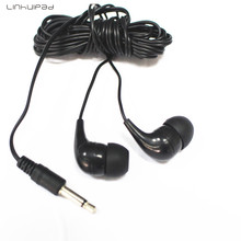 5 pces barato mono earbud silicone in-ear fone de ouvido com 1.8m comprimento do cabo 2024 - compre barato