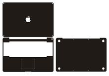 Capa adesiva de fibra de carbono para laptop, capa para apple macbook pro mc226 md311zp/a mc226 mc024 mc725 a1297 17" 2024 - compre barato