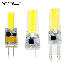 LED G4 G9 E14 Lamp Bulb AC/DC 12V 220V 3W 6W 9W COB SMD Lighting Lights Ampoule G9 Led Lampada Replace Halogen Spotlight 2024 - buy cheap