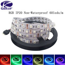 5050 2835 RGB tira led No impermeable 5M 300LEDs cinta Luz de luminaria DC 12V cinta LED blanco cálido blanco, azul, rojo, luz verde. 2024 - compra barato