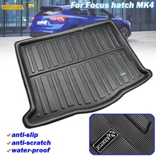 Tailored Boot Cargo Liner Tray Rear Trunk Floor Mat Waterproof For Ford Focus MK4 Hatch Hatchback 2019 2018 Anti-slip 2024 - buy cheap
