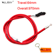 XLJOY Red Clutch Cable For 50cc 70cc 90cc 110cc 125cc CRF KLX TTR IMR YCF SDG SSR KLX110 Pit Dirt Bike Motoorcycle 2024 - buy cheap