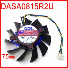DASA0815R2U 12V 0.60A 75mm 34x36x48mm EVGA GTX550 GTX450 Graphics Card Cooling Fan 4Pin 4Wire 2024 - buy cheap