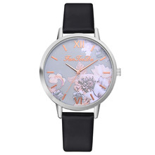 Relogio Feminino, Роскошные Кварцевые часы для женщин, с кожаным ремешком, с цветным циферблатом, женские наручные часы, женские часы для подарка, Relogio Feminino 2024 - купить недорого