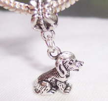 New Fashion 100 Pcs  Antique silver plated Charm Dog Pet Pendant Bracelets&Necklaces Jewelry Accessories Shipping 2024 - buy cheap