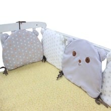 Baby Bed Bumper Infant Kids Crib Bumpers Cushion Baby Protector Newborn Cot Around Decoration Padding for Baby Room Decor 6pcs 2024 - buy cheap