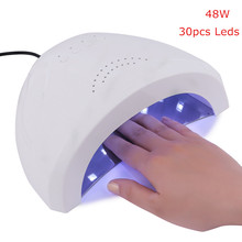 SUNone 48W UV Lamp Gel Nail Dryer with 30pcs Leds Auto Sensor for Curing All Types Gels Polish Professional Manicure Tools 2024 - buy cheap