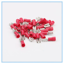 100PCS 22-10awg Female Insulated Electrical Crimp Terminal for Red 4-6mm2 Connectors Cable Wire Connector FDD5.5-250 2024 - buy cheap