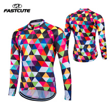 Lampre 2019 Cycling jersey only long sleeves bicicleta mtb bike bicycle/cycle cycling clothing maillot ciclismo ropa ciclismo 2024 - buy cheap