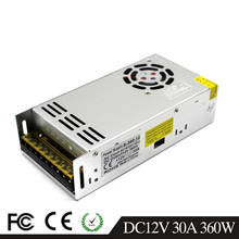 Single Output DC12V 30A 360w 33A 400W Switch Power Supply 12V SMPS for Led Strip control switch display Light lamp Monitor CCTV 2024 - buy cheap