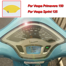 Película de protección contra arañazos para moto clúster, protector de TPU Blu-ray para Vespa Primavera 150, Vespa Sprint 125 2024 - compra barato
