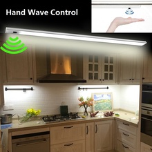 LED Hand Wave Under Cabinet Light Infrared Sensor Rigid Strip Bar Light Kitchen Lights Bathroom lamp night lamps home Decoration 2024 - buy cheap