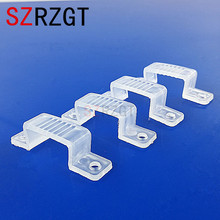 10pcs  Led strip Mounting Clip 12mm  Plastic buckle High Quality Flexible Accessories 2024 - buy cheap