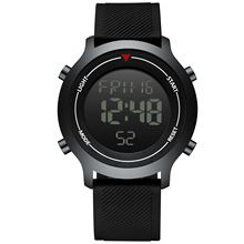 Reloj deportivo de silicona multifunción para hombre, cronógrafo Digital con LED, 3Bar, resistente al agua 2024 - compra barato