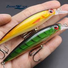Promotion! 5PCS Super Quality 10 Colors 11cm 13.5g Hard Bait Minnow Fishing lures Bass Fresh Salt water 6#hook  Free Shipping 2024 - buy cheap