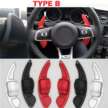 Aluminium Alloy steering wheel DSG paddle shifters for volkswagen GOLF 6 CC R20 Tiguan Paddle Gearbox Car Accessories 2024 - buy cheap