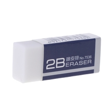 Soft Rubber 2B Pencil Eraser for Art Sketch Painting Office School Nursery Gift 2024 - compre barato