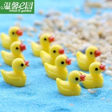 10pcs/lot solid Resin Cabochon Scrapbook Crafts DIY Embellishments Phone Decoration Cute Duck 18*15mm 2024 - buy cheap