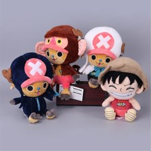 Anime One Piece figure plush doll Tony Tony Chopper five color figures plush toys free shipping 30CM 2024 - buy cheap