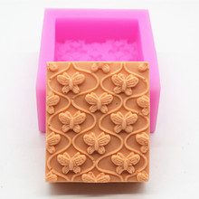 Moldes de silicone de borboleta, molde de sabão de borboleta, forma de gel de sílica para molde, pedra de aroma, molde de vela 2024 - compre barato