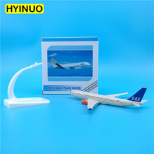 16CM 1:400 Airbus A330-300 SAS Scandianavian airlines airplane model toys aircraft diecast plastic alloy plane gifts for kids 2024 - buy cheap