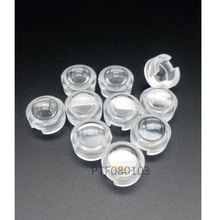 Refletor de lentes de led sintético para lentes, 50 lâmpadas de 13mm, 15, 30, 45, 60, 90 e 100 graus de não precisa suporte, 1w, 3w 2024 - compre barato