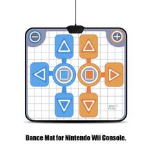 Танцевальный коврик для двух человек, танцевальный коврик, нескользящее танцевальное одеяло для консолей Nintendo Wii 2024 - купить недорого