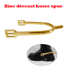 Free shipping  Zinc diecasting horse spur,golden color.Equestrian equipment.Horse riding spur(SP6104ZG) 2024 - buy cheap