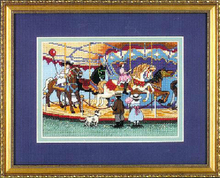 FREE Shipping Top Quality popular counted cross stitch kit Merry go round horse 2024 - buy cheap