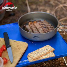Naturehike Outdoor Lightweight Titanium Cookware Camping Pincic Cooker Pot 2-3 Persons Titanium Pot Pan Camping Picnic Tableware 2024 - buy cheap