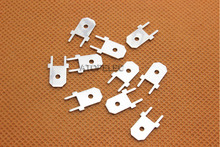 50pcs 6.3mm Male Spade Terminal Connector PCB Mount 0.8mm Thickness 2024 - buy cheap