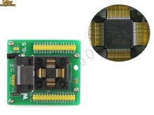 STM8 QFP64 STM8 программирующий адаптер IC тестовая розетка для LQFP64 упаковка 0,5 мм Шаг с плавательным портом + бесплатная доставка 2024 - купить недорого