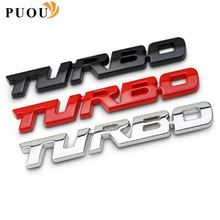 3D Metal Car sticker Turbo badge Accessories For BMW E46 E39 E90 E60 E36 F30 F10 E34 X5 E53 E30 F20 E92 E87 M3 M4 M5 X5 X6 2024 - buy cheap