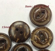 Botões de olho de peixe, flange de face pequena, 15mm, para artesanato, acessórios, botões de costura 2024 - compre barato