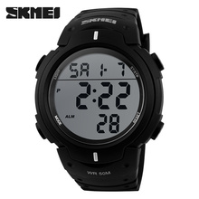 New 2015 Skmei Brand 1068 Men's Sport Watches big Digital LED Military Watch Swim Alarm Outdoor Casual Wristwatches Hot Clock 2024 - buy cheap