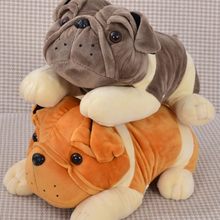 Cute Plush Bulldog Doll Lying Pron Dog Cockle  Pillow Toy Baby Gift Birthday Gift Plush toy animals 30cm 2024 - buy cheap