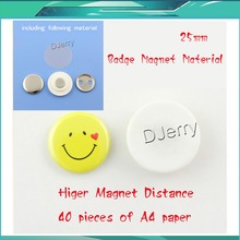 1" 25mm Wholesale Price 100 Sets NEW Professional Fridge Dialog Box Nd. Magnet Metal Back Button Maker Supply Materials 2024 - buy cheap