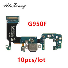 AliSunny 10pcs Charging Port flex cable for SamSung Galaxy S8 S9 G950F G955F G960F G965F Charger USB Port Dock Connector 2024 - buy cheap