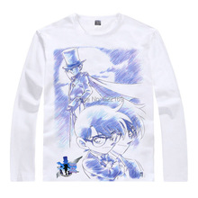 Detective Conan Jimmy Kudo T Shirt Anime Japanese Famous Animation Novelty Summer Men's T-shirt Cosplay coolprint shirts 2024 - buy cheap