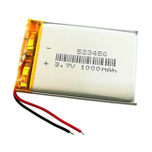 Bateria recarregável de polímero de lítio, 5 unidades, 1000mah íon de lítio 3.7v 503450 053450 para relógio inteligente dvd mp3 mp4 led lâmpada câmera 2024 - compre barato