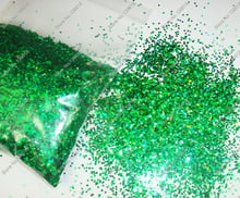 50gram-1mm(1/24")Holographic Laser Dark Green Glitter Hexagon Paillette Spangle Shape for Nail Art Decoration&Glitter Craft 2024 - buy cheap