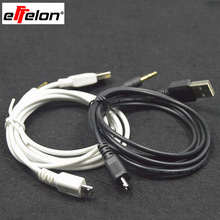 Effelon 2 в 1 3.5 ММ Micro Aux Аудио в Док Зарядное Устройство USB кабель для передачи данных для автомобиля динамик для samsung galaxy s4 s3 s2 i9500 i9300 2024 - купить недорого